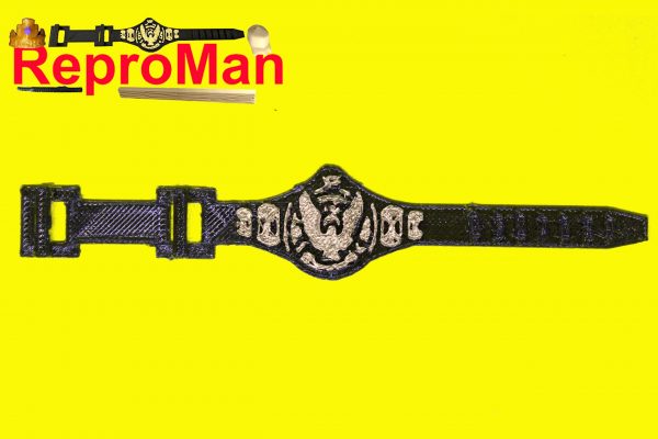 WWF Winged Eagle Wrestling Championship Belt Gold