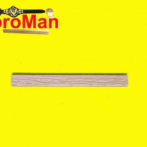 WWF Wrestling Hacksaw Jim Duggan Wood Two by Four