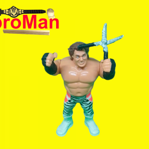 WWF Hasbro Brutus The Barber Beefcake Black Scissor Custom